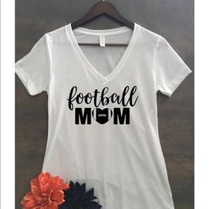 Football Mom Vneck
